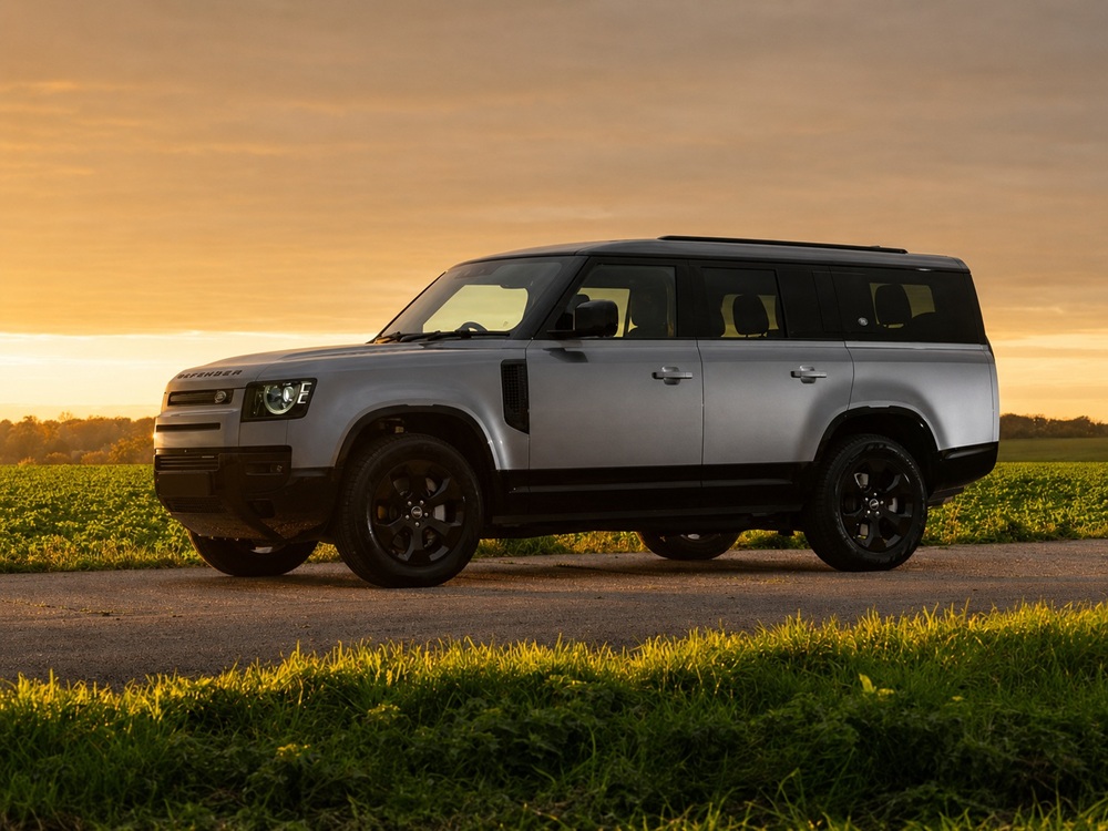 Land Rover Defender 130 available for luxury 4x4 rental in Johannesburg